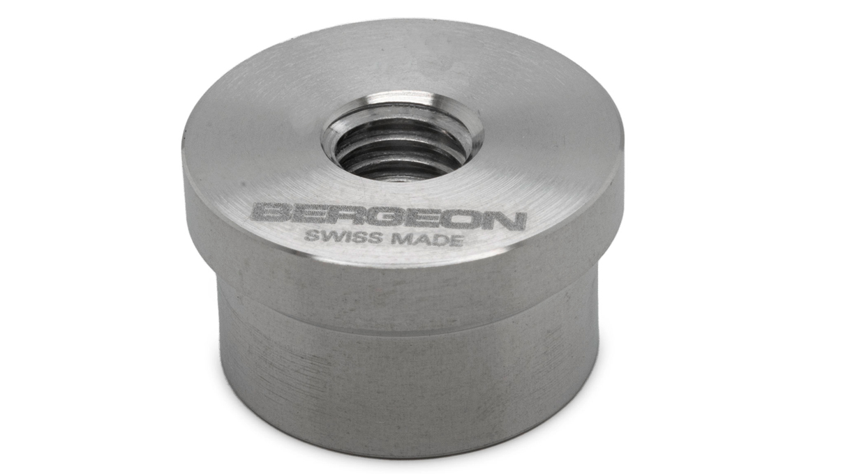 Bergeon 5500-36 tasseaux de base, plan, réversible, Ø 14 / 12 mm