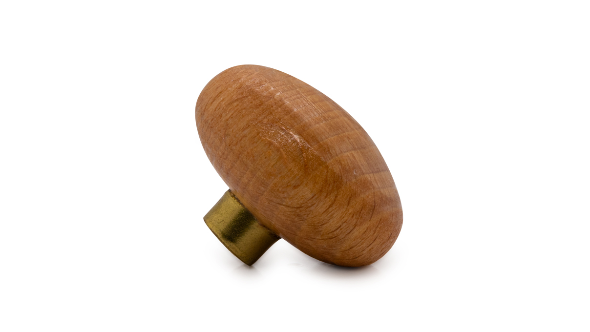 VOH manche de burin, laqué, ovale, Ø 37 mm, longueur 27 mm