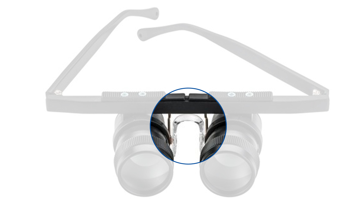 Eschenbach barrette de selle de rechange pour ridoMED