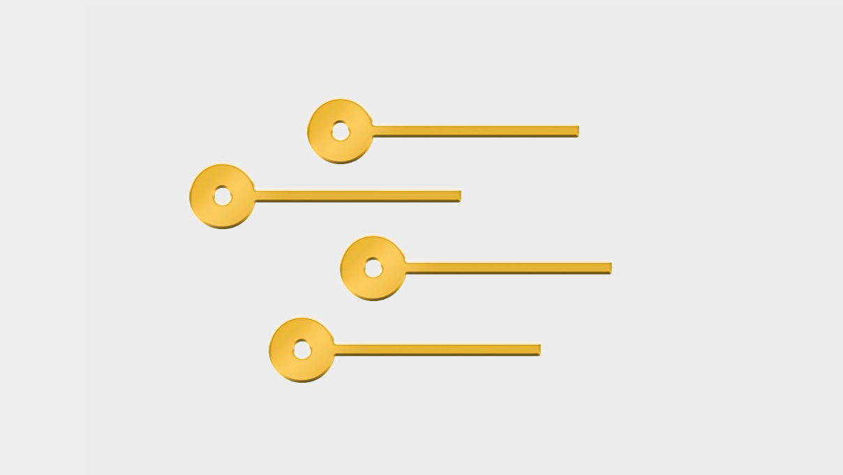 Aiguille des secondes – Petite Seconde