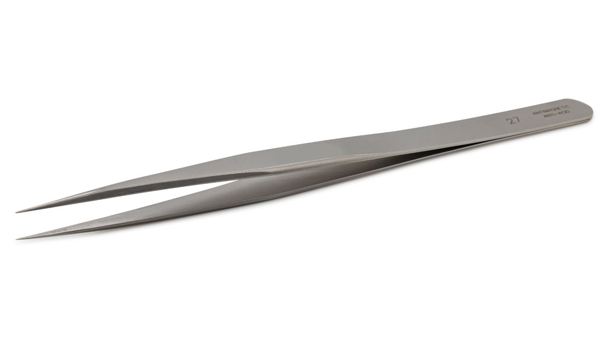 Regine Horlogery Brucelles, Forme 27, Acier inoxydable, SA, 135 mm