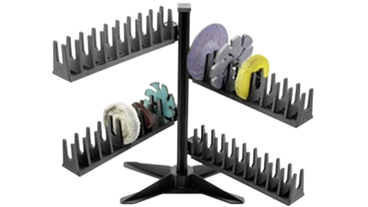 Jooltool Jool Tree S, système de rangement modulaire pour disques de meulage et de polissage