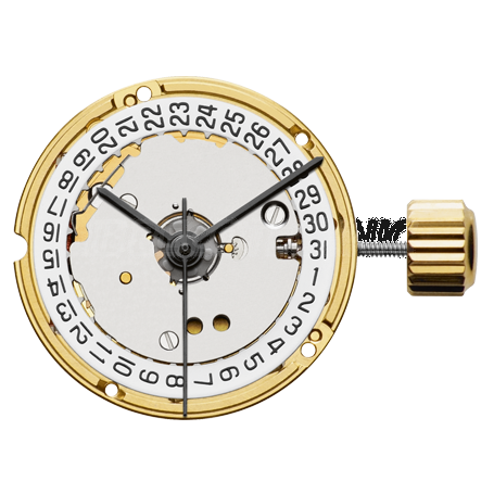 Mvt. ETA F03.115 SH1 7 3/4''' DATE3 NO SC Quartz (364 | SR621SW) - HeavyDrive