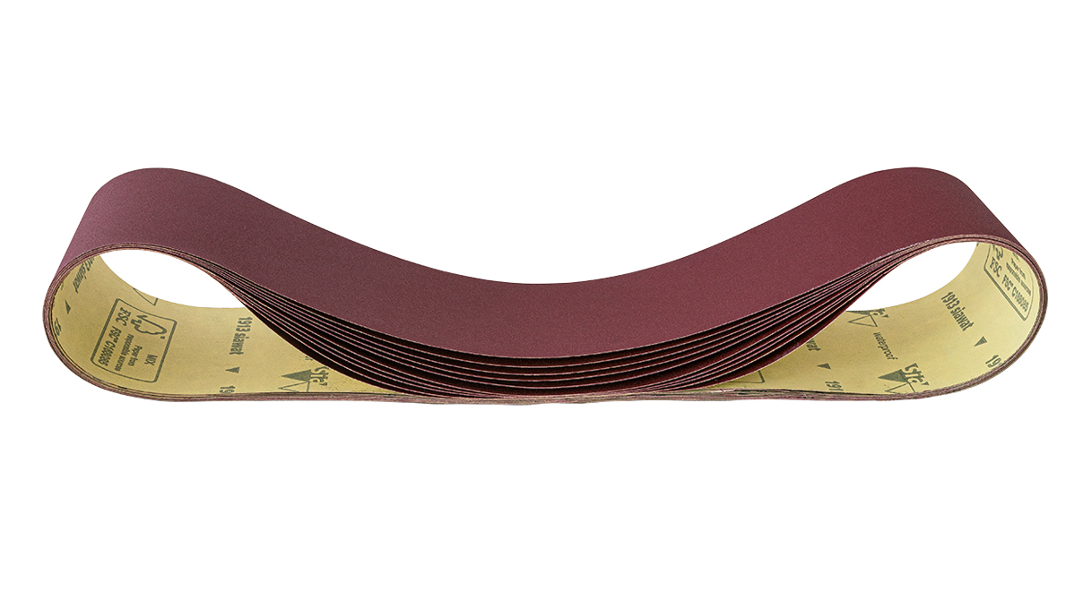 Siawat 1913 Bande abrasive sans fin, Taille du grain 220, 8 x 1000 mm