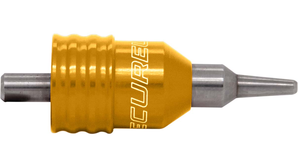 Lecureux tête de tournevis Clip-On, Ø 0,7 mm, orange, avec porte-mèche