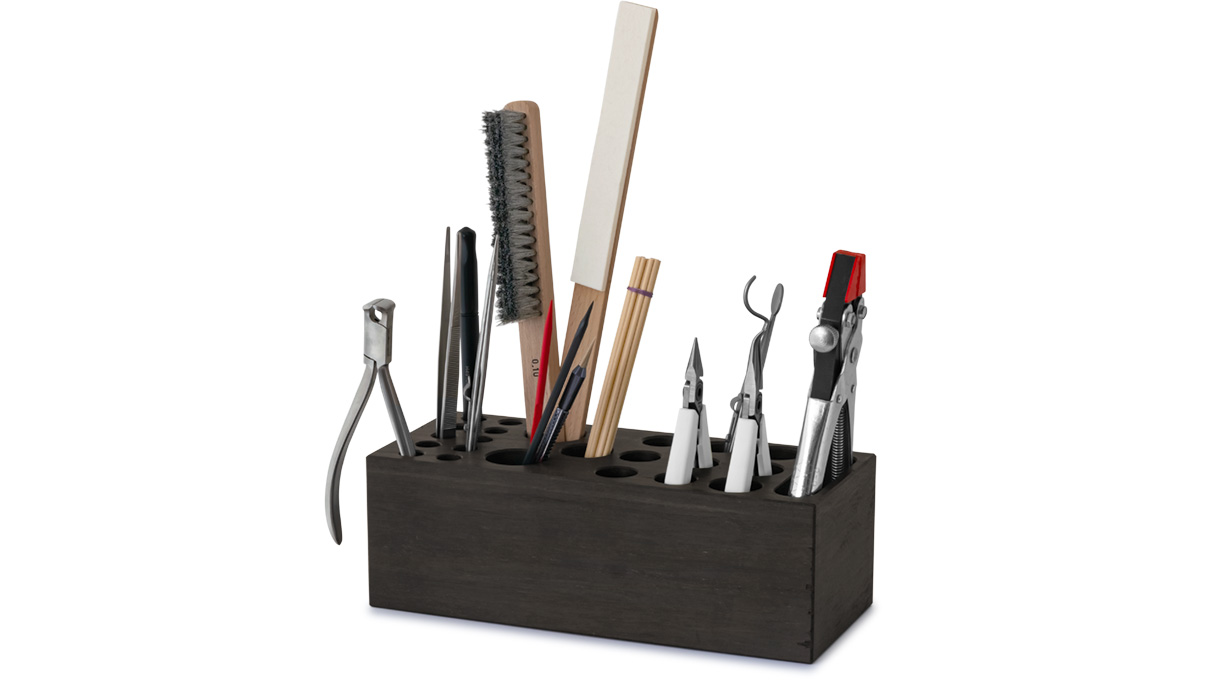 Tool Safe porte-outils, bambou, 23 Découpes