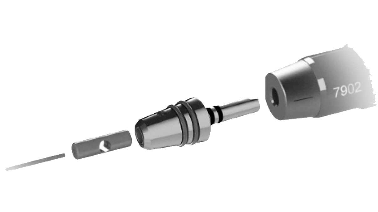 Bergeon 7902 jeu de tournevis, adaptateur rapide, 5 pièces