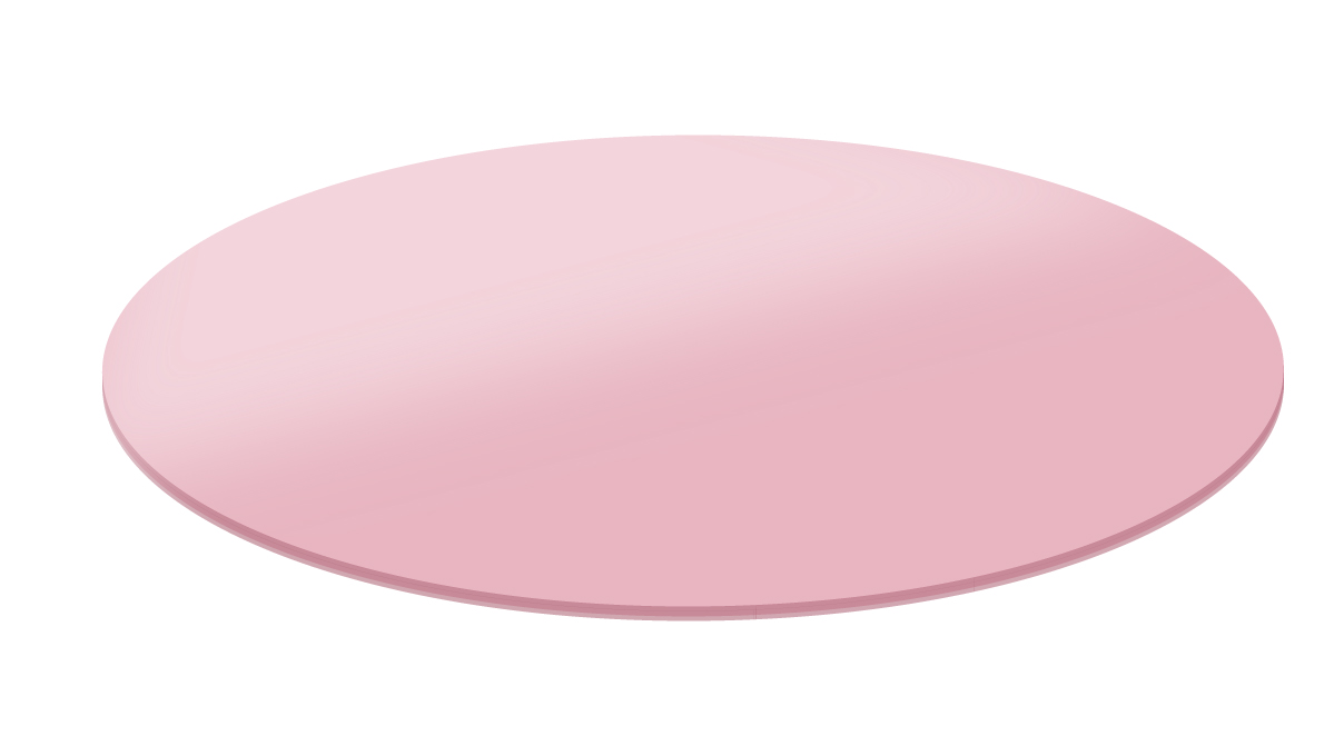 Film de rodage IDLF 668X, Ø 254 mm, grain 3 µm, rose, autocollant