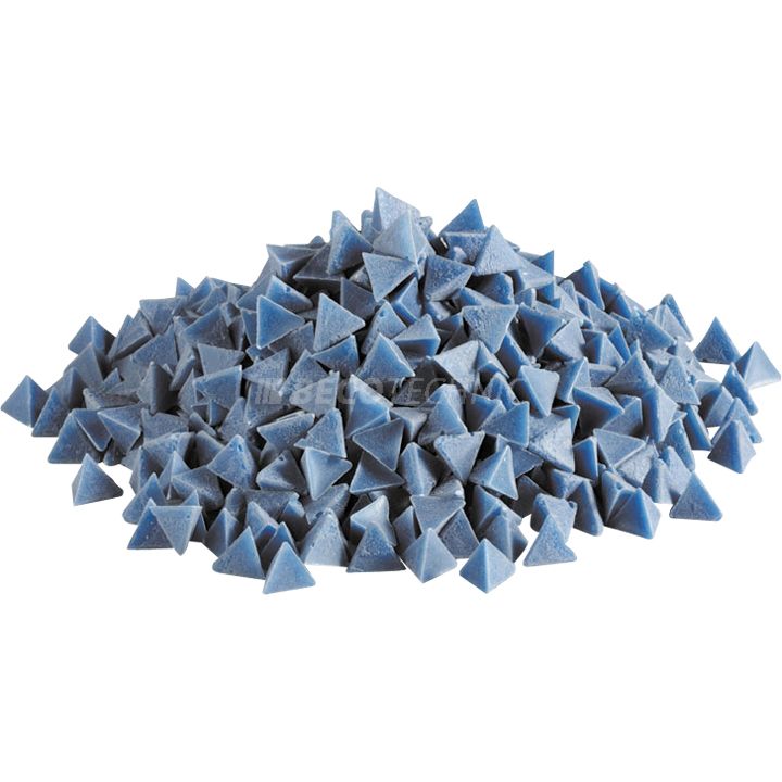 Abrasifs PO 10, plastique, forme pyramidale, grossiers, 2 kg