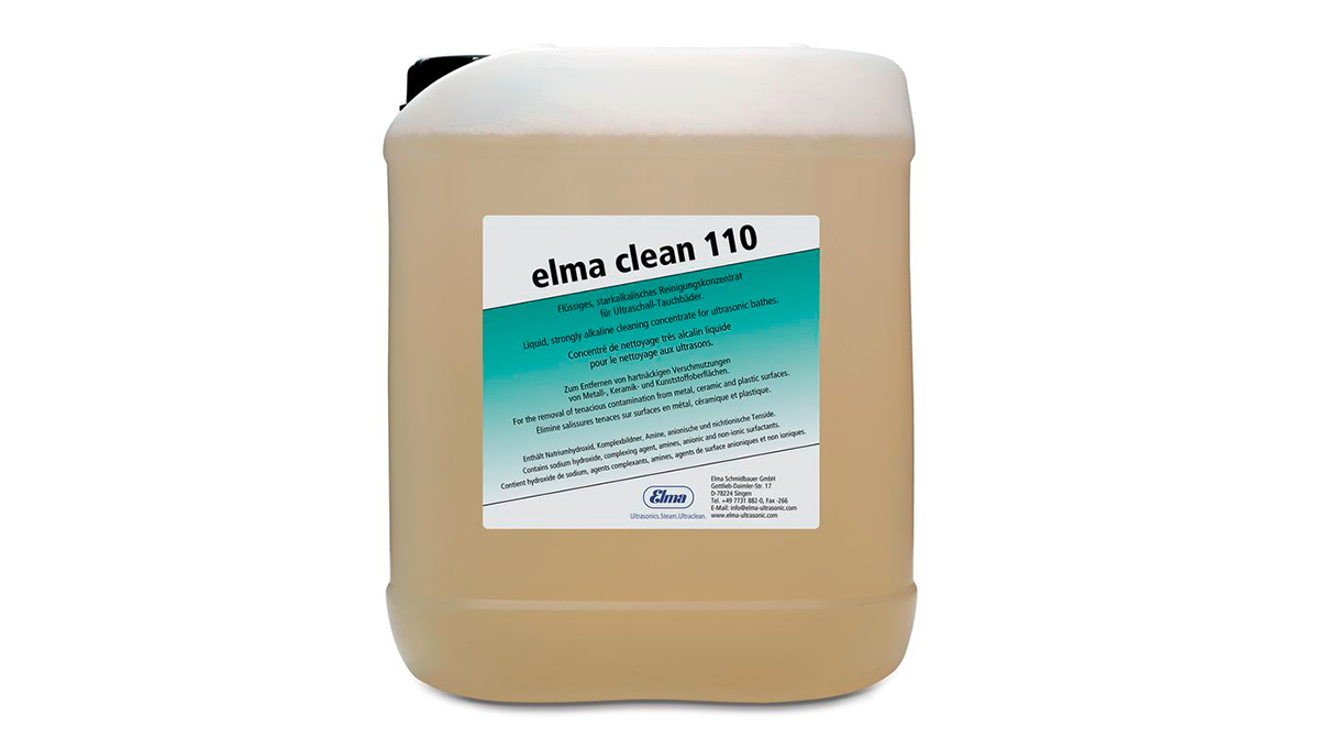 Elma Clean 110 Concentré, alcalin, pour surfaces métalliques et céramiques, 25 l