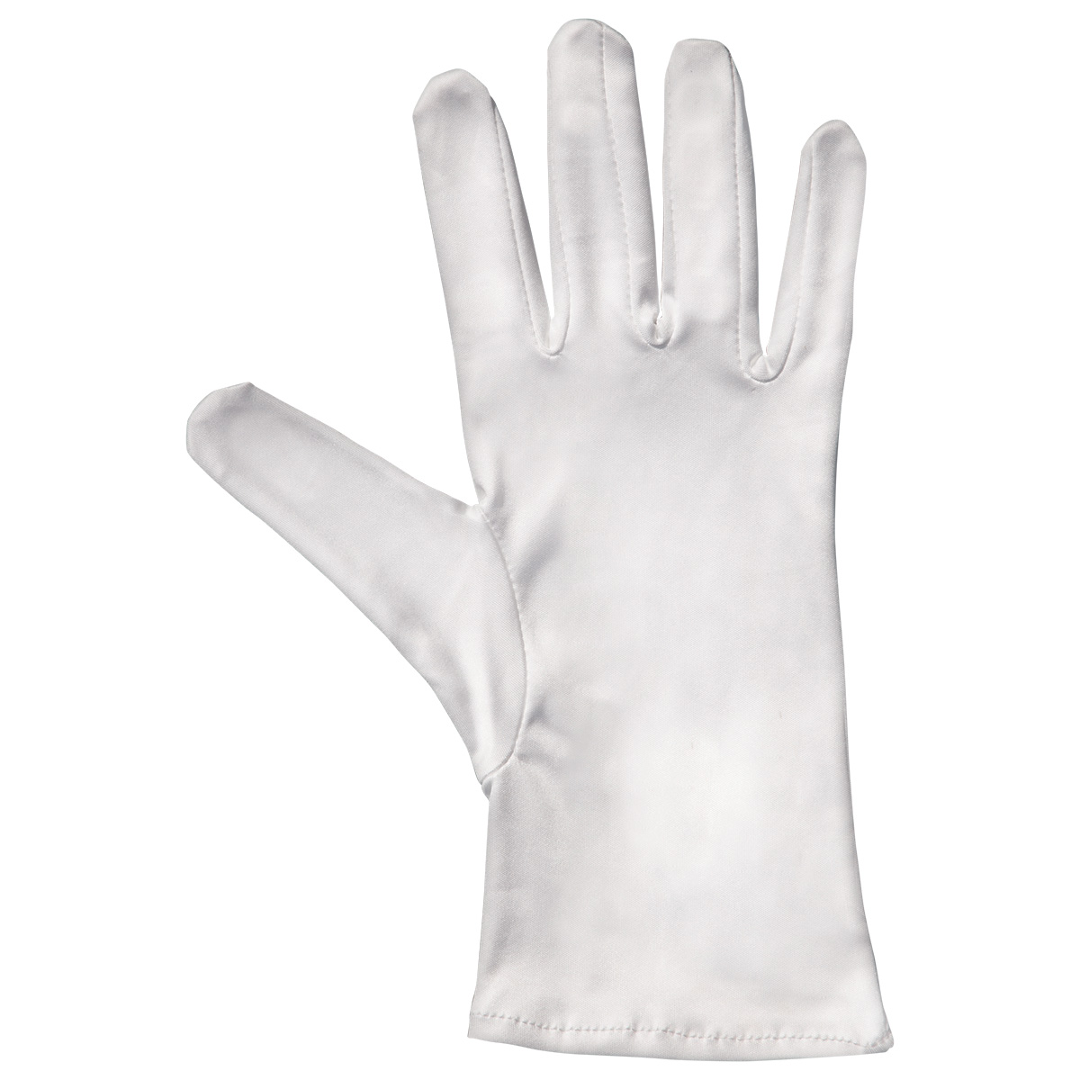 Gants microfibre Haute Couture, blanc, taille L