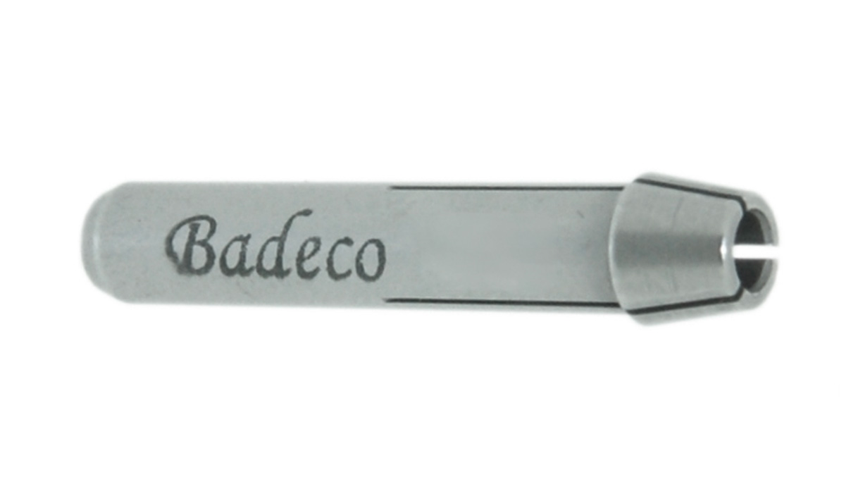 Badeco Pince de serrage pour pièce à main, concentrique, échangeable, Ø 2,35 mm