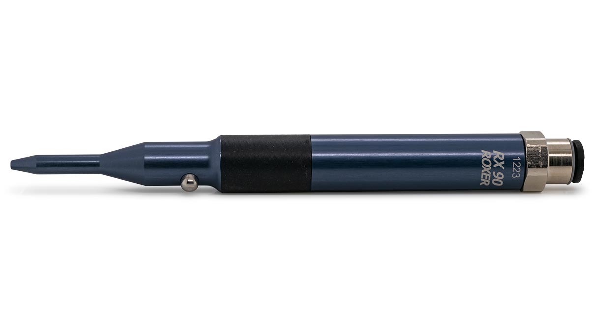 Pièce à main RX 90 pour air comprimé, droite, jusqu'à 3 bar, sans tuyau