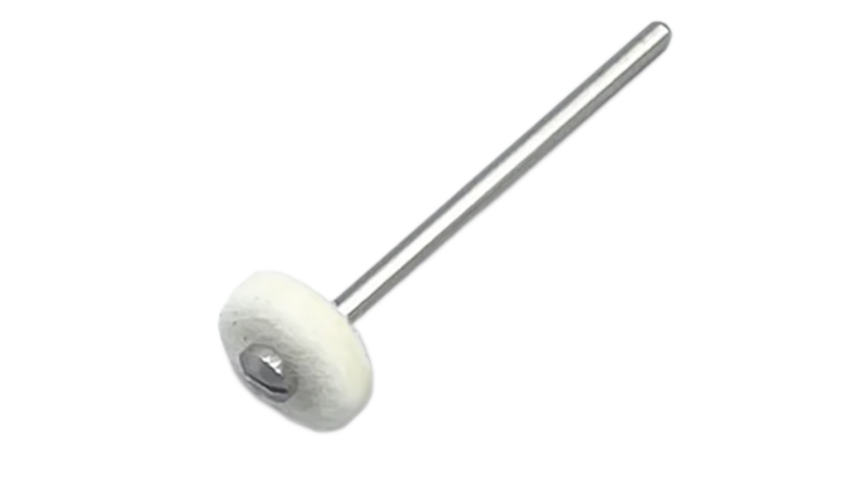 Disque en feutre Thin Mini Jooltool, Ø 10 mm, monté