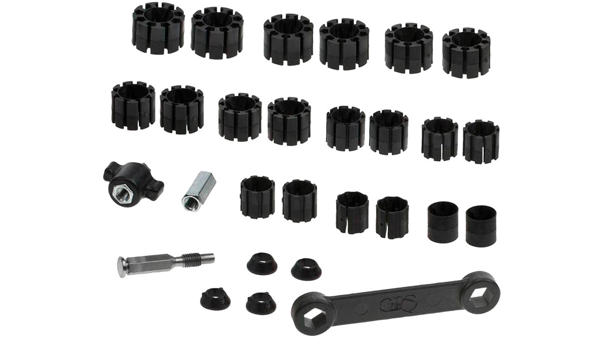 GRS 004-707 Kit de pièces de rechange pour porte-badge, avec accessoires