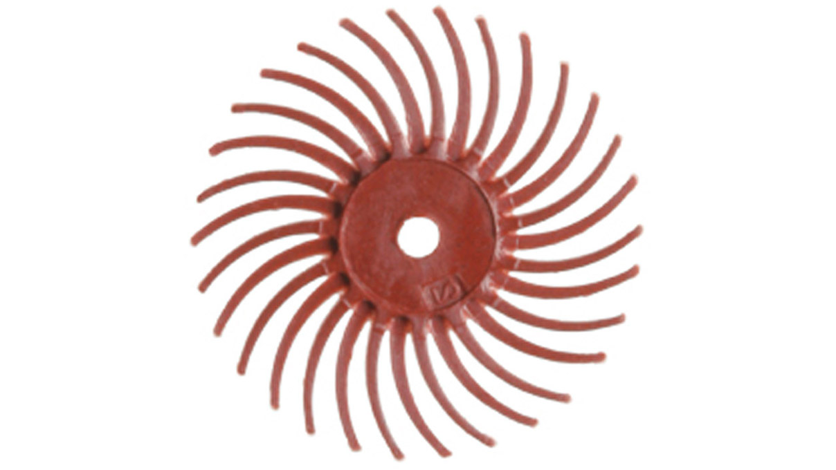 Habras disque de polissage, rouge, moyen, Ø 19 mm