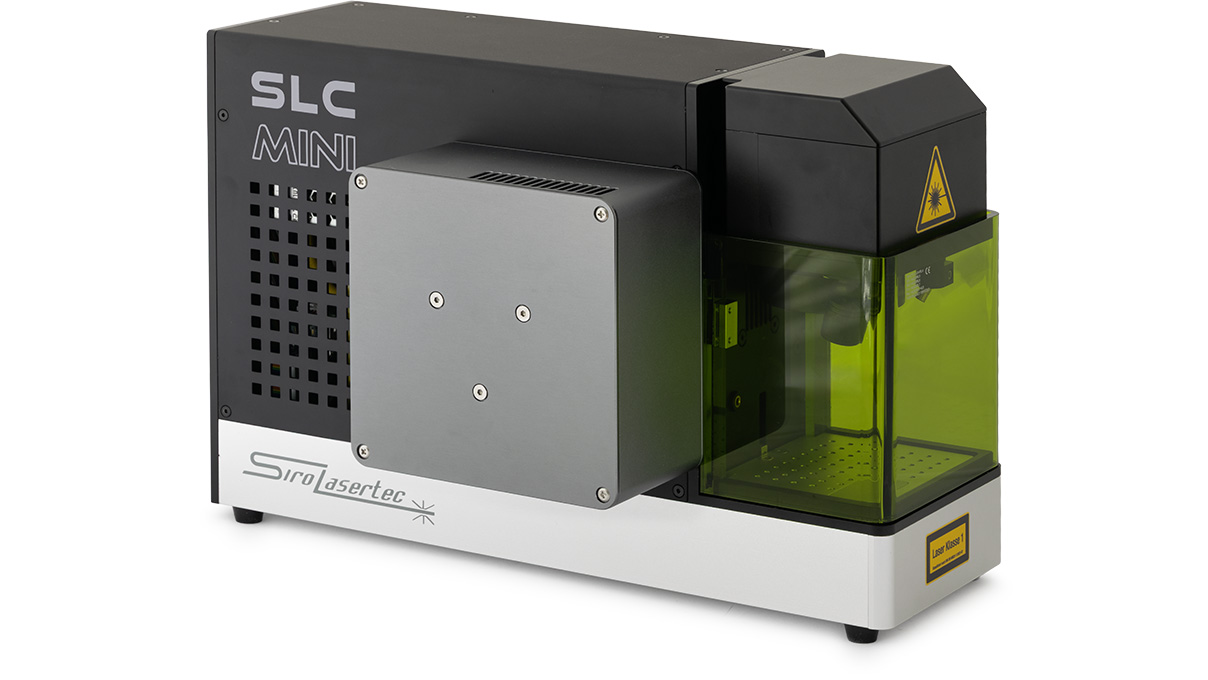 Aspiration des poussières fines pour le système laser de gravure SLC Mini