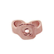 Poussette 925/- argent rosé Ø 5,0 mm