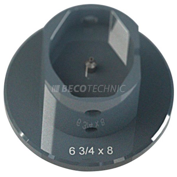 Bergeon 7100-063/4X8, Porte-pièce, Aluminium anodisé, 6 3/4 x 8'''