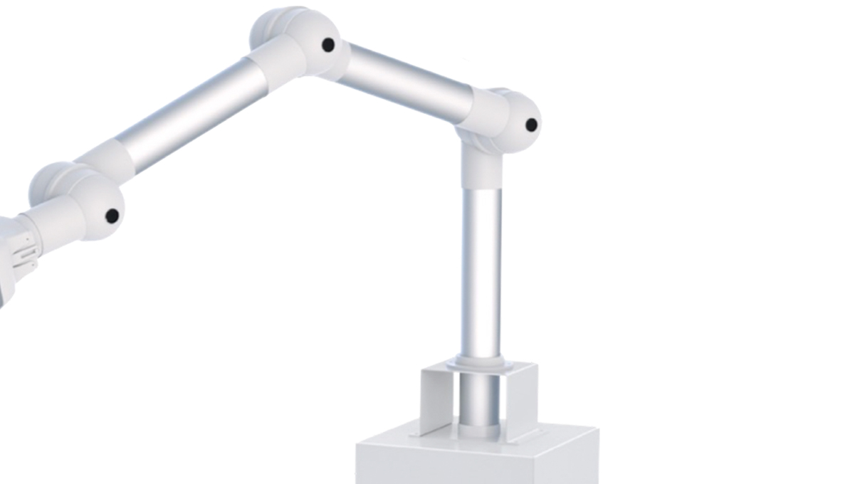 TBH Console Système 50, pour le montage direct d’un bras d’aspiration de la série AL-50 sur une unité de
filtration et d’aspiration TBH, blanc