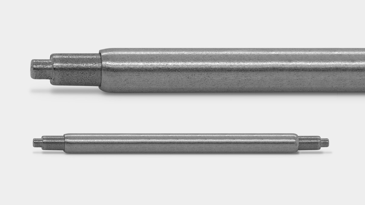 Barrettes à ressort télescopiques