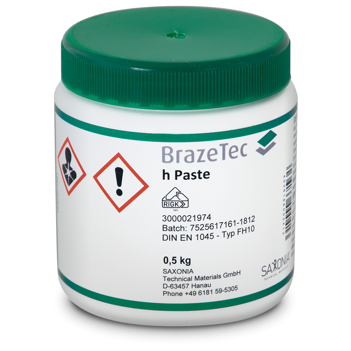 Flux de brasage pâte BrazeTec h 500 g