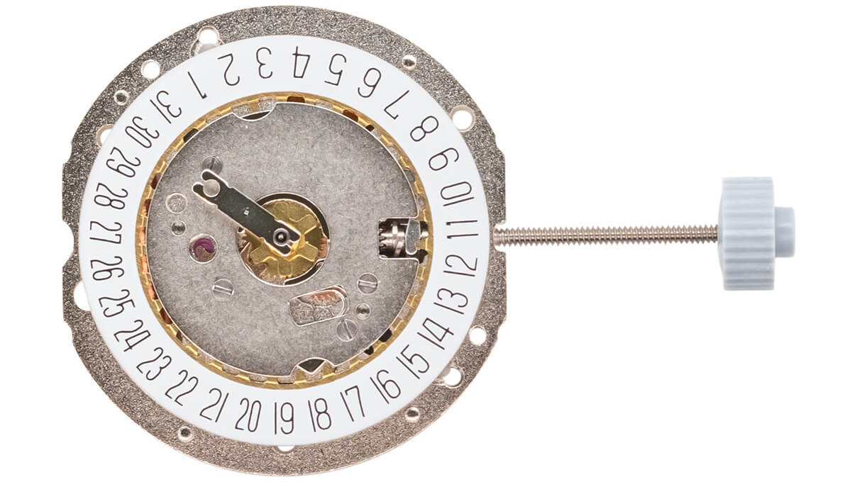 Mvt. Ronda 785 H1 8 3/4''' DATE6 SC Quartz (362 | SR721SW)