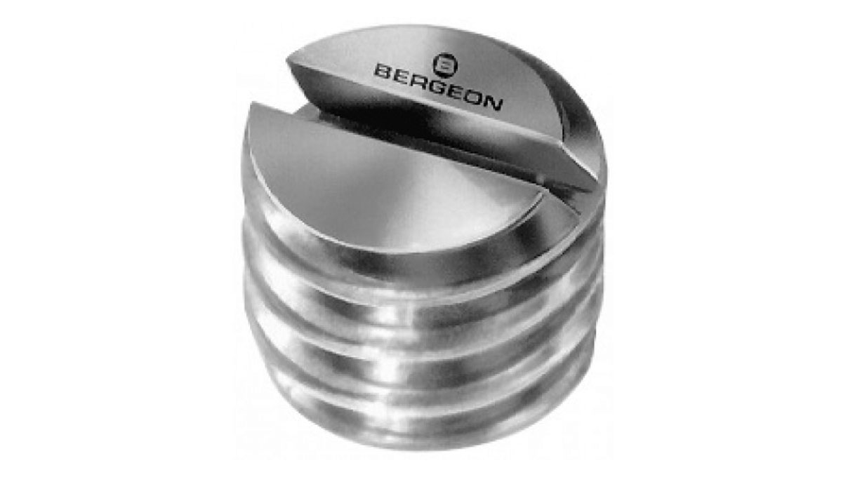Bergeon 30080-Y vis de fixation pour mèches de 0,6 - 1,6 mm, 10 pièces