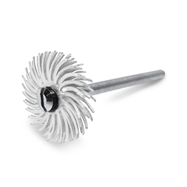 Brosse en soie 3M Jooltool, grain 120, blanc, Ø 20 mm