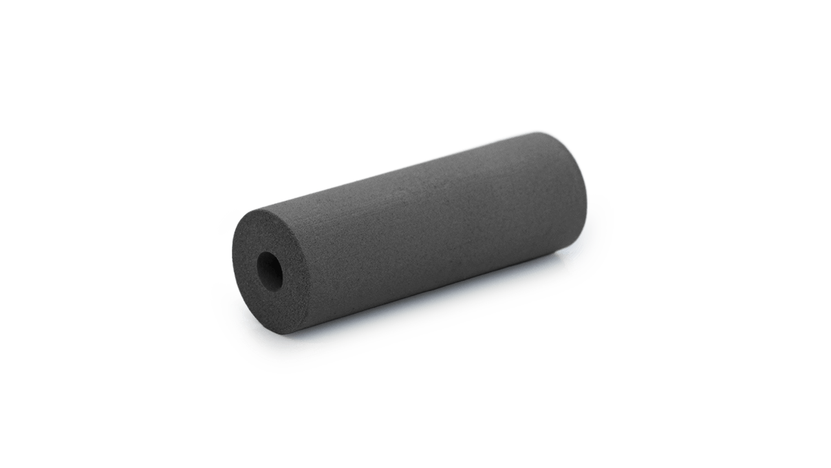 Polissoir Eveflex, gris foncé, cylindre, Ø 7 x 20 mm, moyen, grain grossier