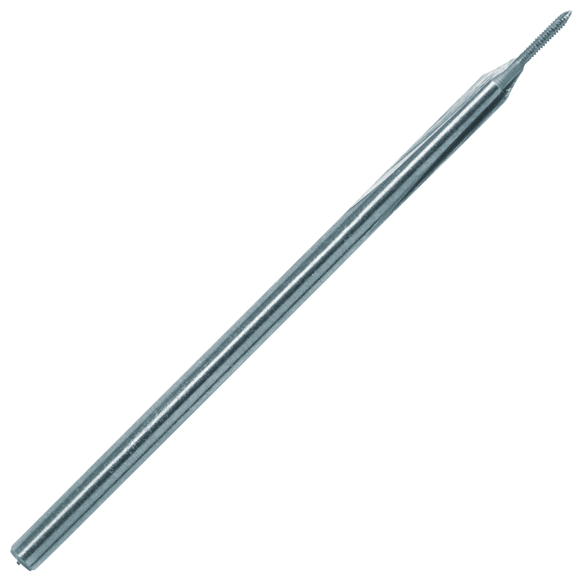 HSS-Gewindebohrer Nr. 60, 3 Einkerbungen, M 1,10 x 0,25 A, rechts, Typ kurz, mit Spitze