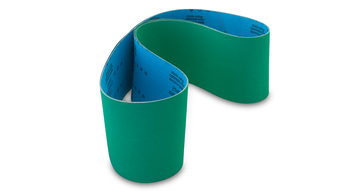 Siabite 2546 JJ Bande abrasive sans fin, Taille du grain 280, 100 x 1000 mm