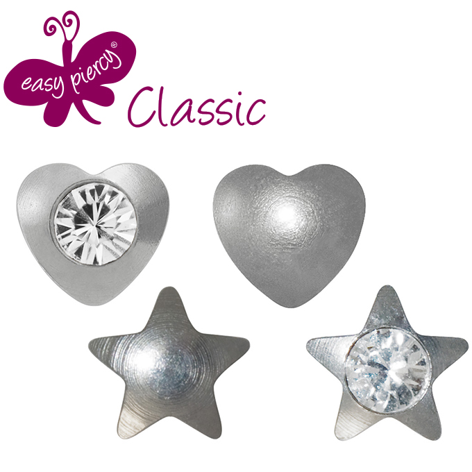 Boucles d'oreilles Classic Motiv blanc