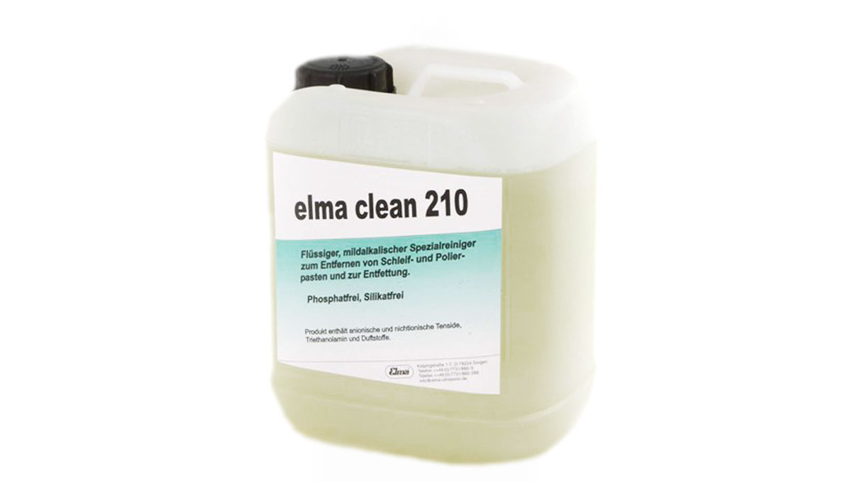 Elma Clean 210 (EC 210), liquide, concentré de nettoyage légèrement alcalin, 10 litres