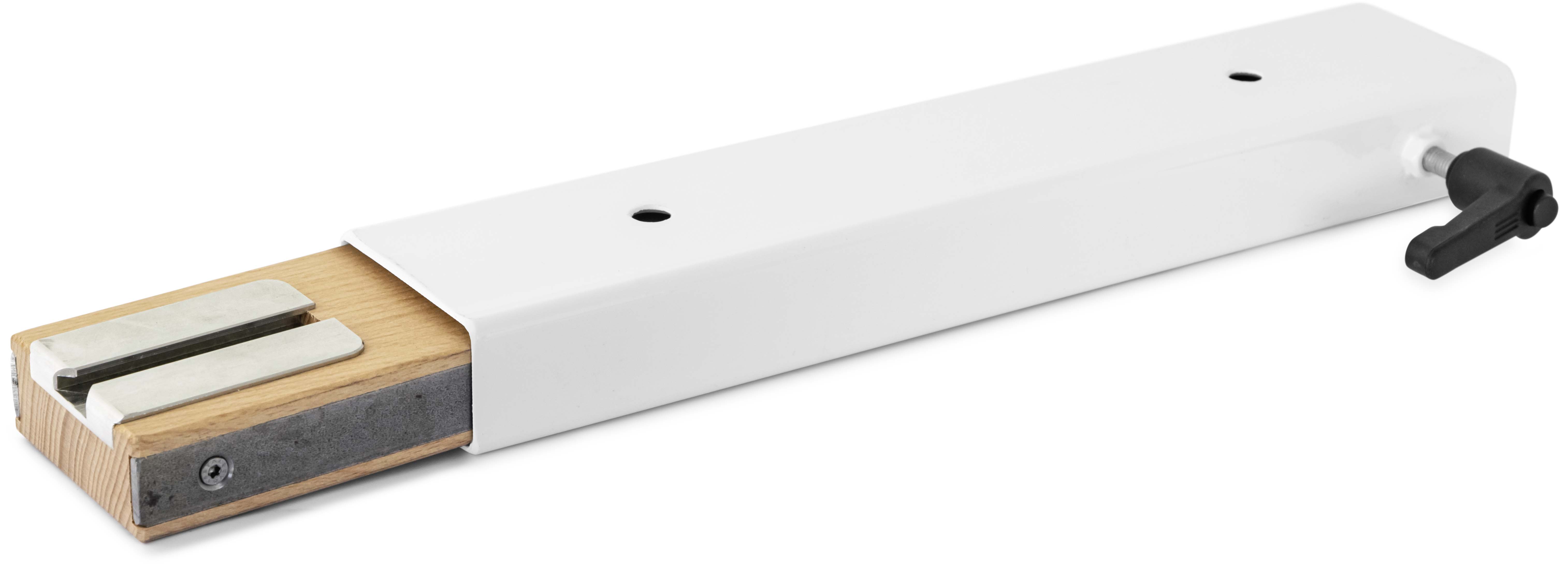 Dispositif d'insertion combiné avec bois de limage et support d'étau, avec fixation rapide, blanc,
équipement spécial pour Ergolift Evolution, avec dispositif de sciage Dispositif d'insertion combiné avec bois de limage et support d'étau, avec fixation rapide, blanc,
équipement spécial pour Ergolift Evolution, avec dispositif de sciage