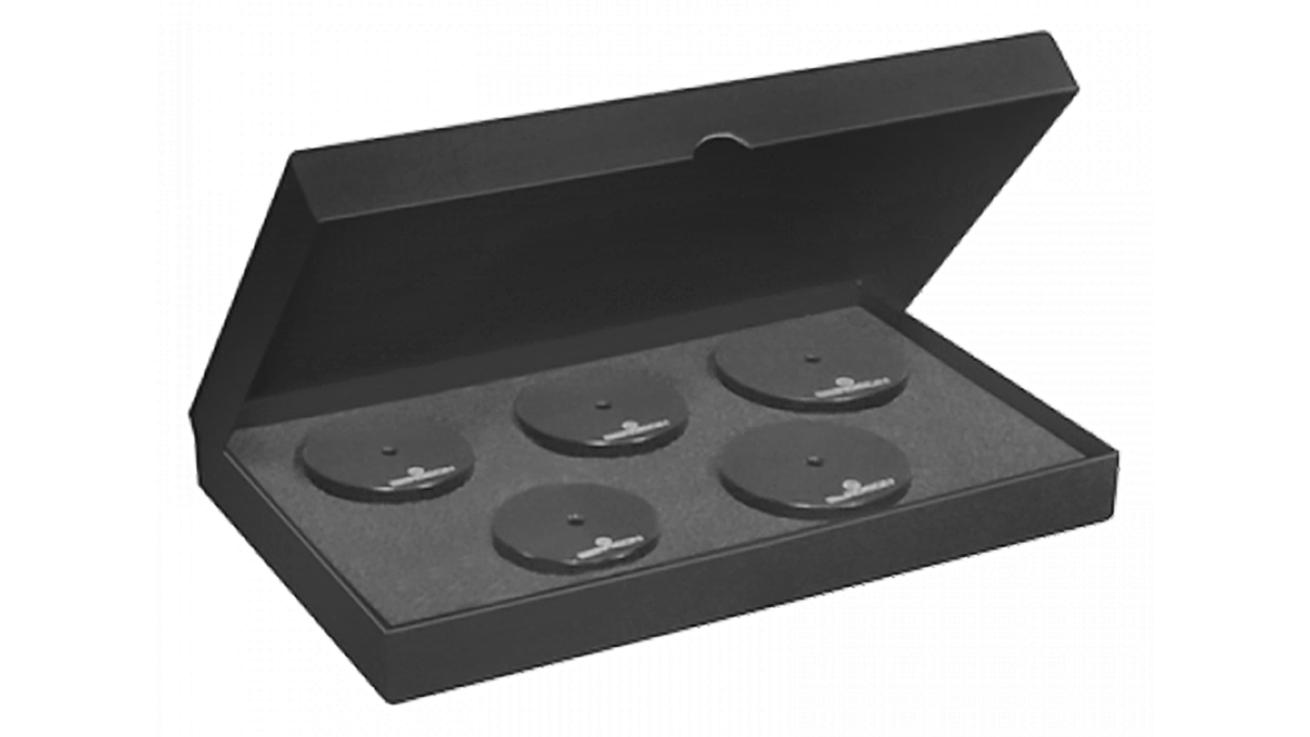 Bergeon 6527-5P-XL Assortiment de 5 tasseaux XL en POM, filetage M6, épaisseur 18 mm