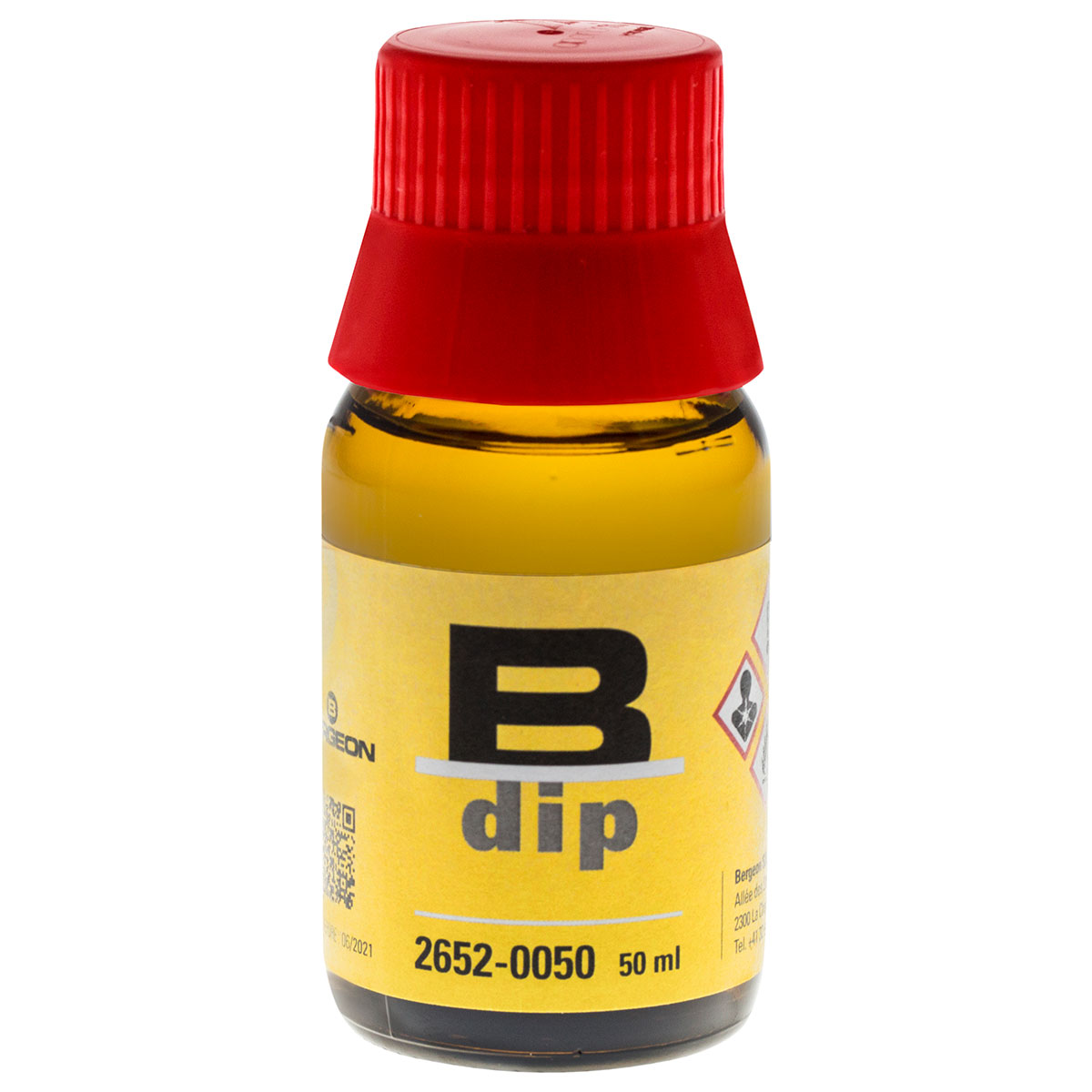Bergeon 2652-0050 Solution de nettoyage B-Dip, 50 ml