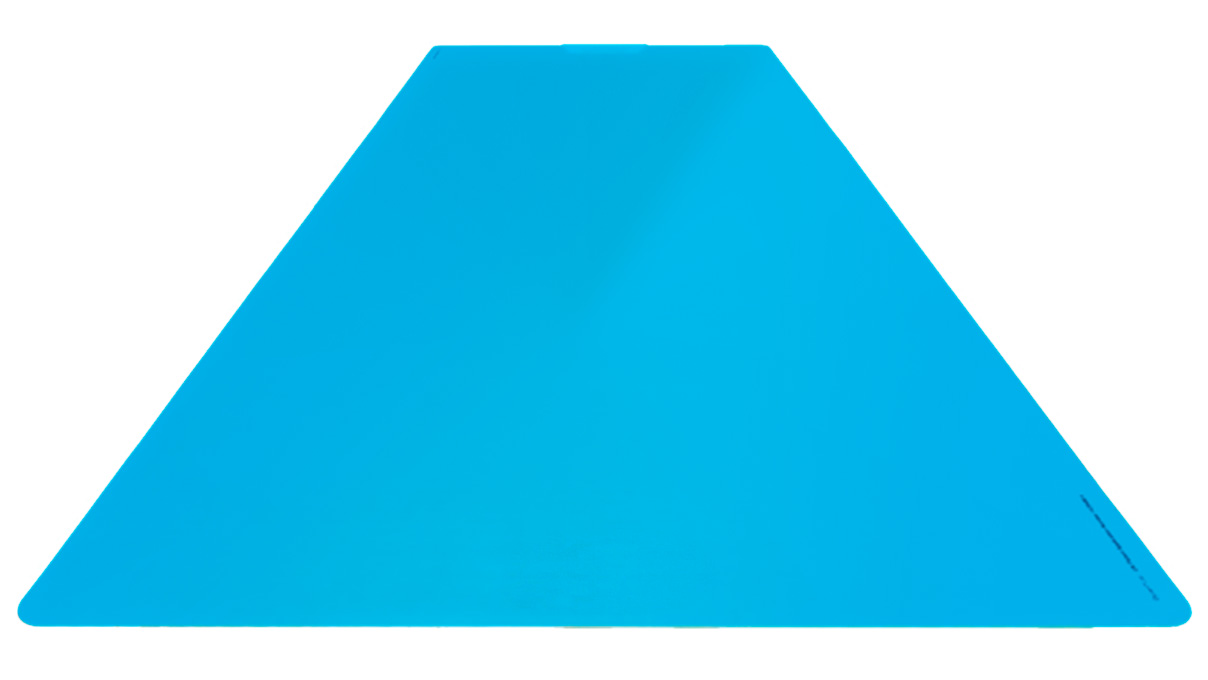 Tapis de propreté pour zones d'accès, bleu, 0,6 x 1,2 m