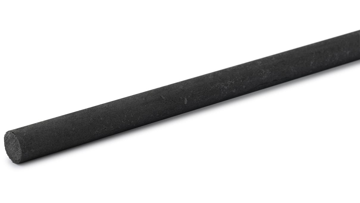 Tige en graphite, massif, Ø 10 mm, longueur 300 mm
