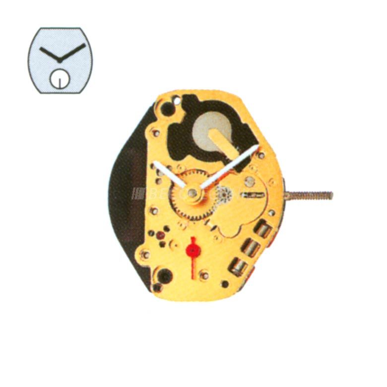 Mvt. RONDA 1064 6 3/4x8 ''' SS Quartz (321)
