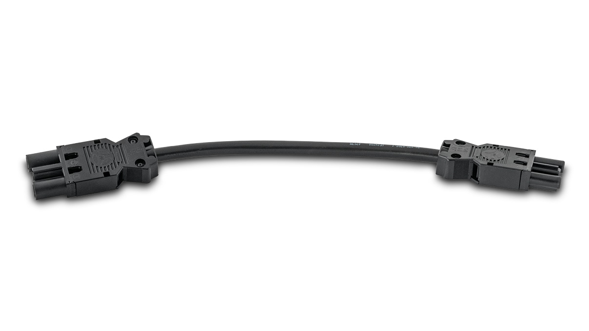 Geräteverlängerung mit Wieland GST18/3 Stecksystem, 0,3 m