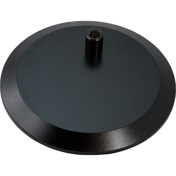 Waldmann Pied de table pour Diva, rond, noir