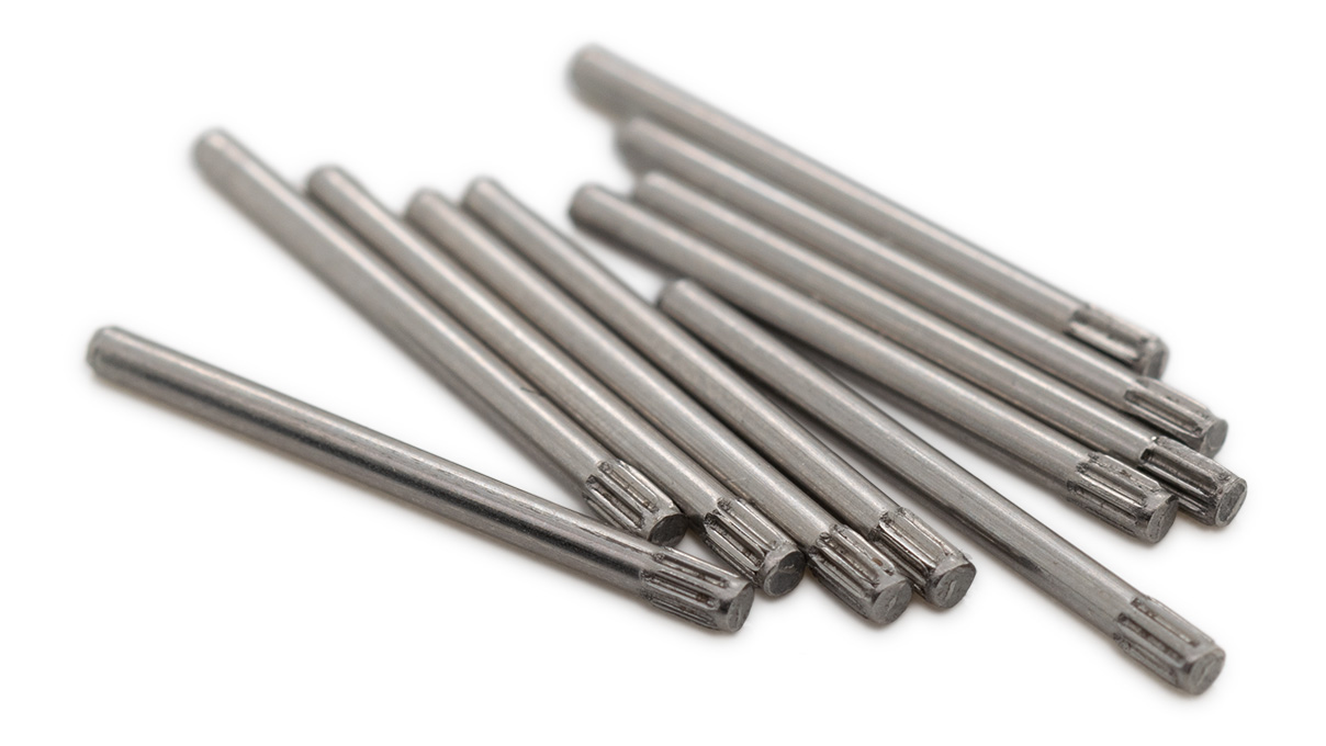Assortiment d'épingles de bracelet, moletées, Ø 1 mm, longueur 6 - 22 mm, 90 pièces