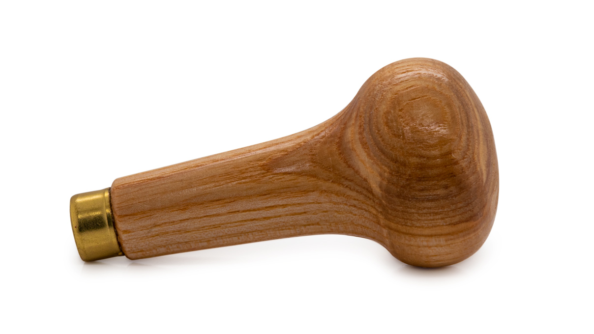 VOH manche de burin, laqué, ovale, Ø 28 mm, longueur 58 mm