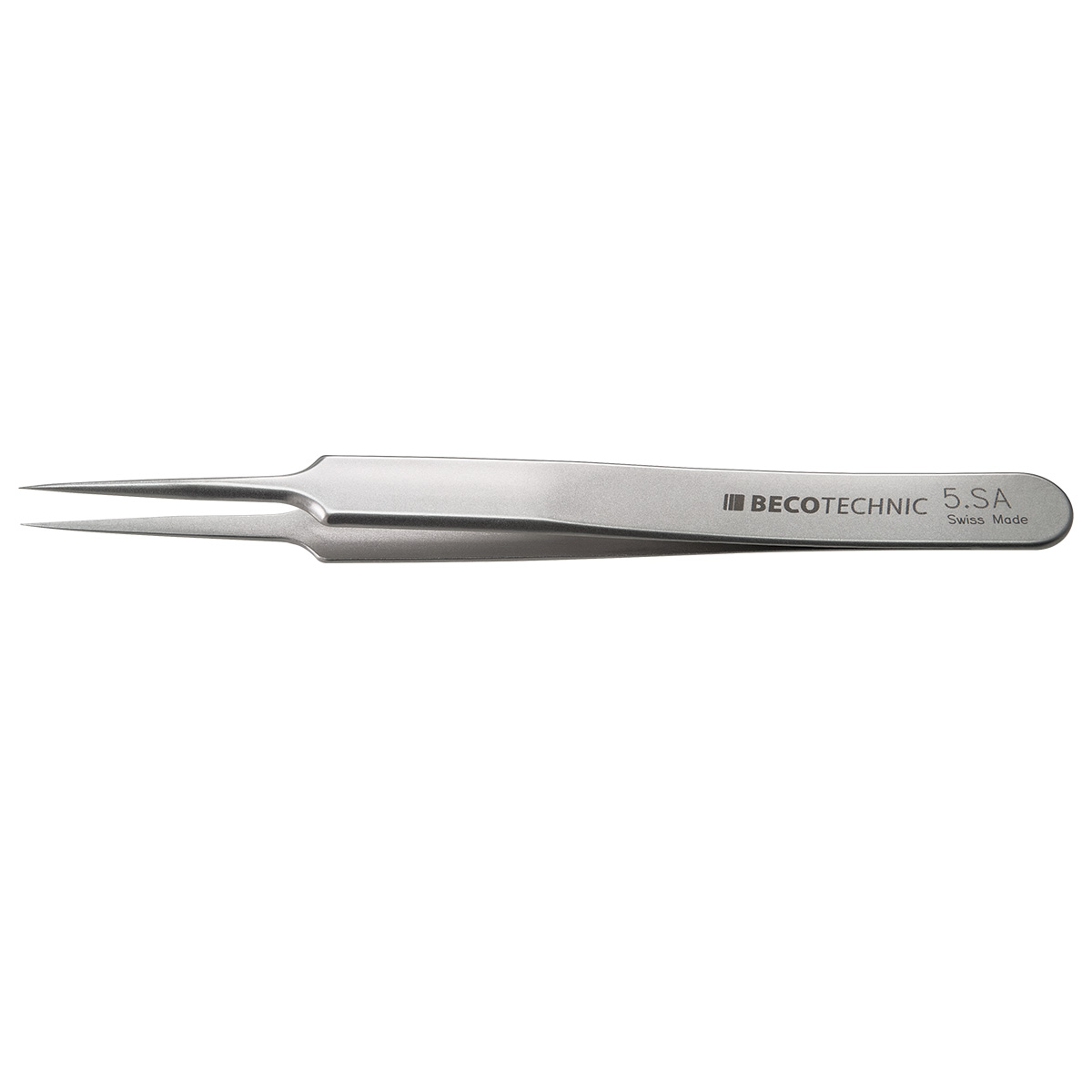 Beco Technic Brucelles forme 5, antimagnétique, extra fin pour des spiraux, 110 mm