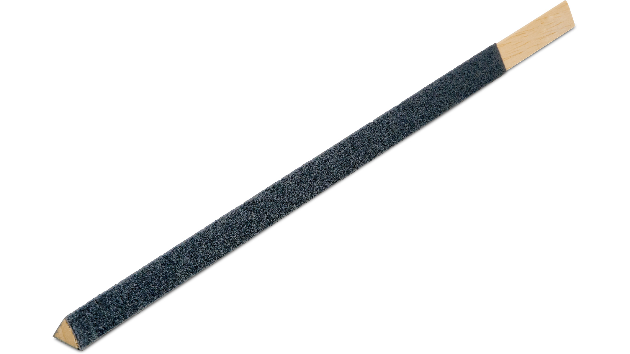 Schmirgelfeile, dreieckig K 400=2/0 (fein) Abm. 250x10x10x10 mm (belegt 210 mm)