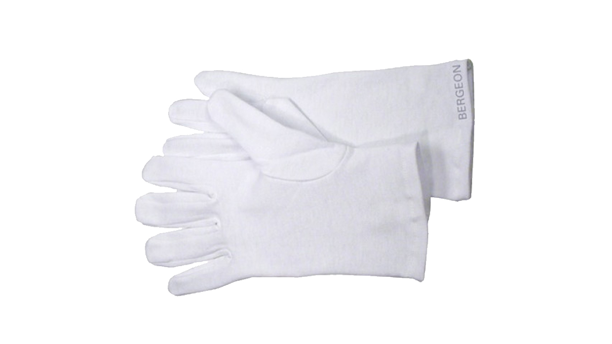 Bergeon 6084-08 Gants de travail, moyen, coton