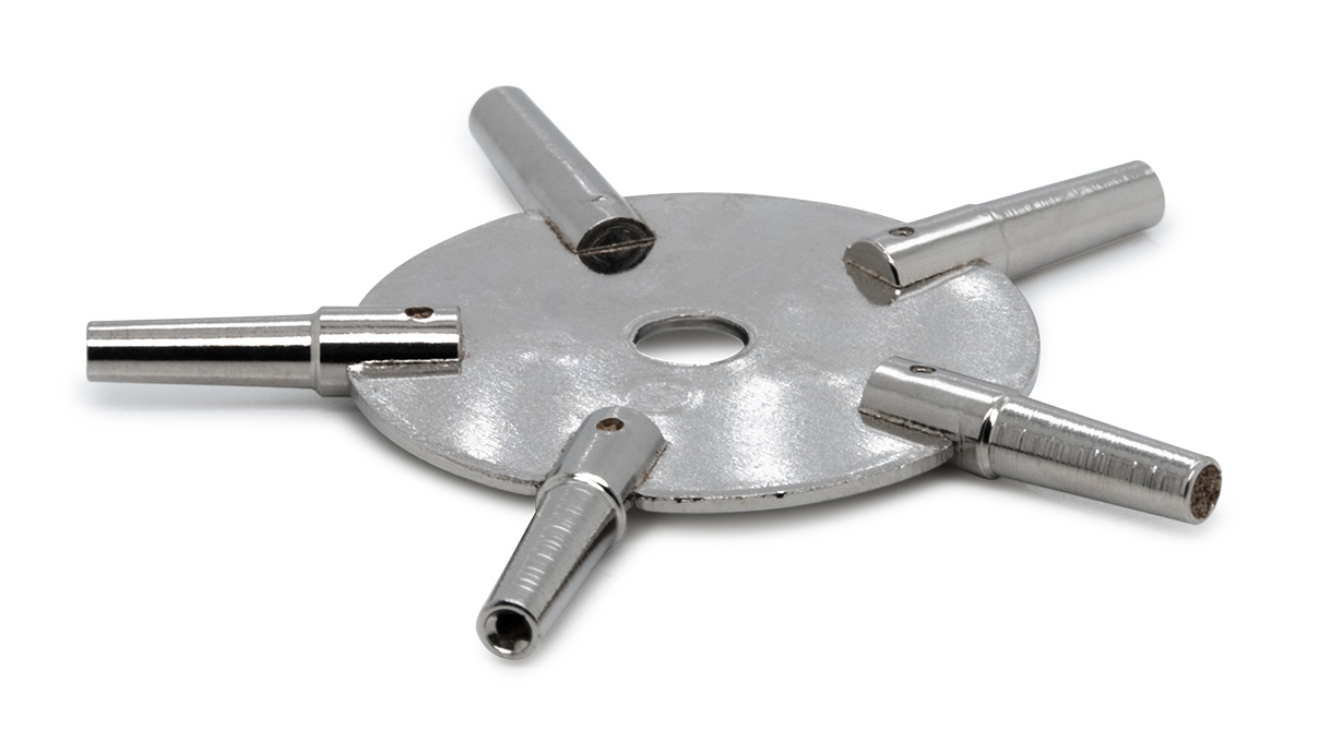 Clés en étoile pour montres de poche