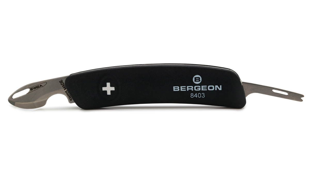 Bergeon 8403 outil multifonctionnel, couteau ouvre-boîte et outil pour barrettes