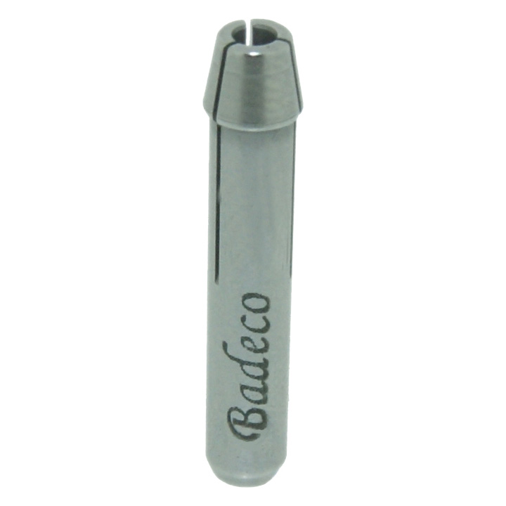 Badeco Pince de serrage pour pièce à main, concentrique, échangeable. Ø 1,05 mm
